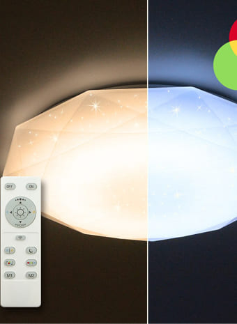 ALMAZ: управляемый светодиодный светильник-люстра с дистанционным управлением