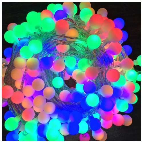 Гирлянда «Шар маленький LED» 80 цветов: создайте атмосферу праздника в своем доме!